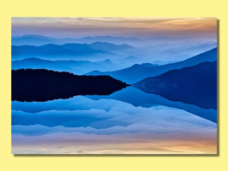 mirrored landscape example