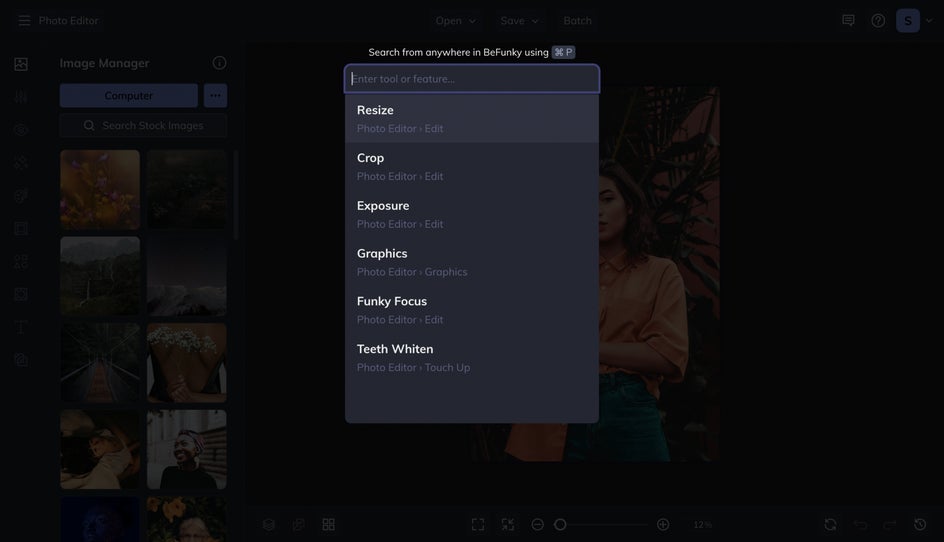 frequently used from search menu