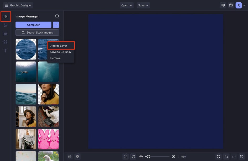 add image layer