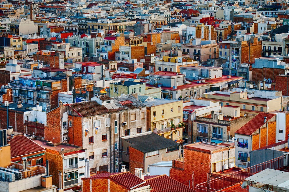 photo of city overhead