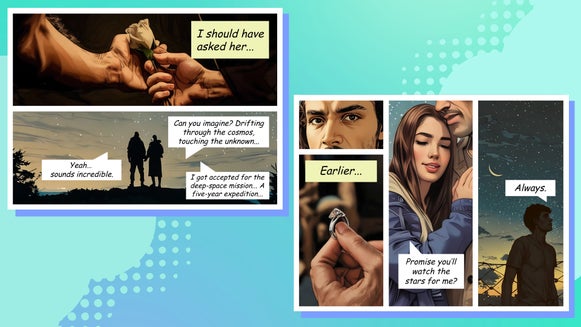 photo to cartoon comic book page maker in collage maker featured image
